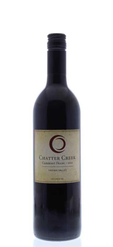 Chatter Creek Cabernet Franc 2010 Front Bottle Shot