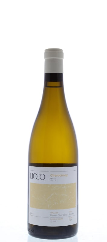 Lioco Estero Chardonnay 2013 Front Bottle Shot
