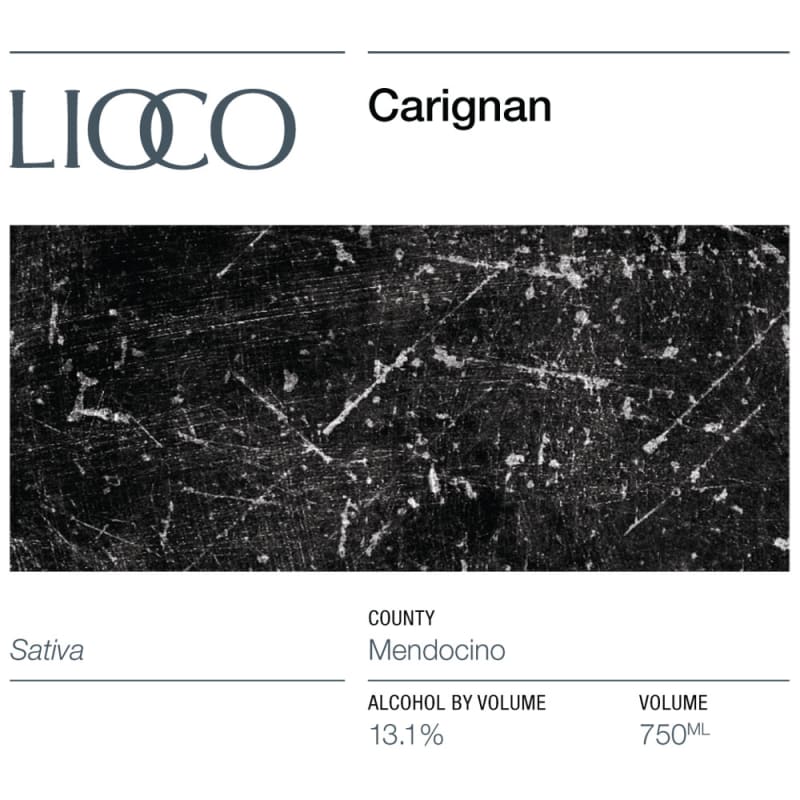 Lioco Sativa Carignan 2011 Front Label