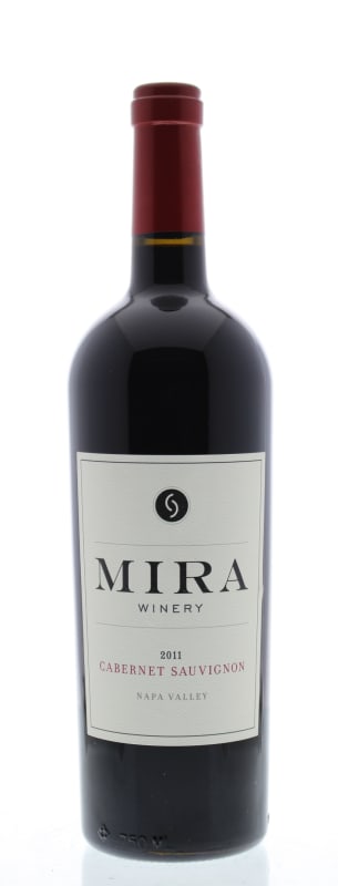 Mira Winery Napa Valley Cabernet Sauvignon 2011 Front Bottle Shot