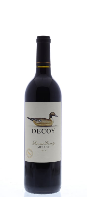 Decoy Merlot 2013 Front Bottle Shot