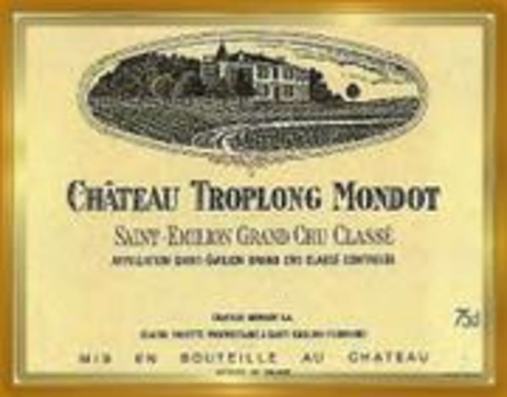 Chateau Troplong Mondot 1997 Front Label
