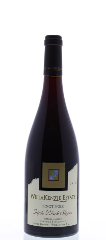 WillaKenzie Estate Triple Black Slopes Pinot Noir 2011 Front Bottle Shot