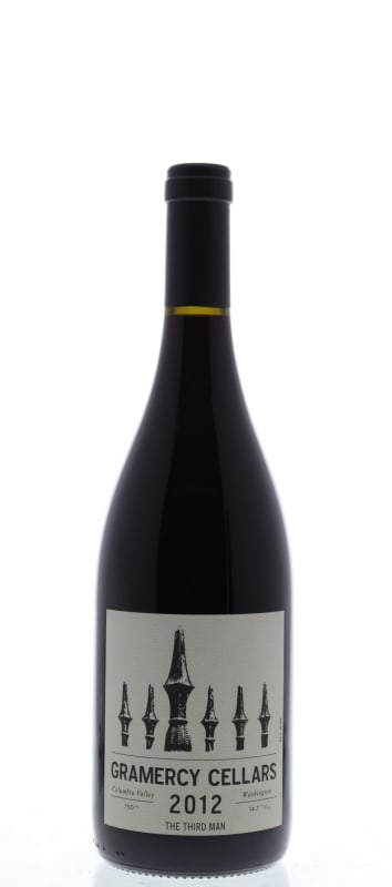 Gramercy Cellars The Third Man GSM 2012 Front Bottle Shot