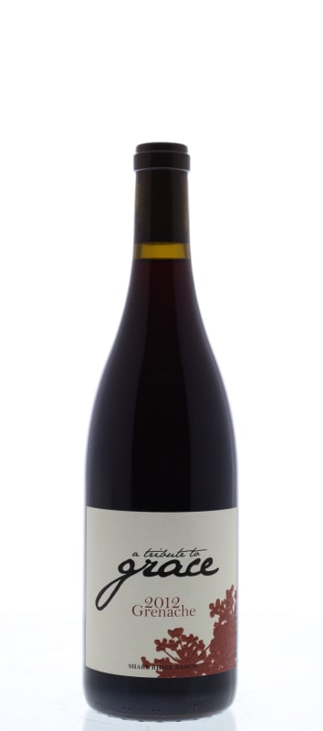 A Tribute to Grace Shake Ridge Ranch Vineyard Grenache 2012 Front Bottle Shot