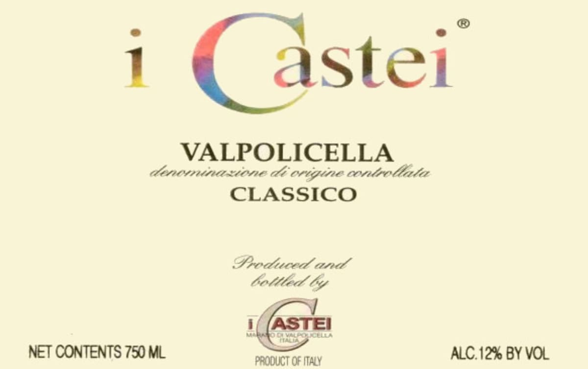 Michele Castellani i Castei Amarone Della Valpolicella Classico 2009 Front Label