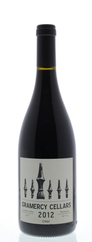 Gramercy Cellars Columbia Valley Syrah 2012 Front Bottle Shot