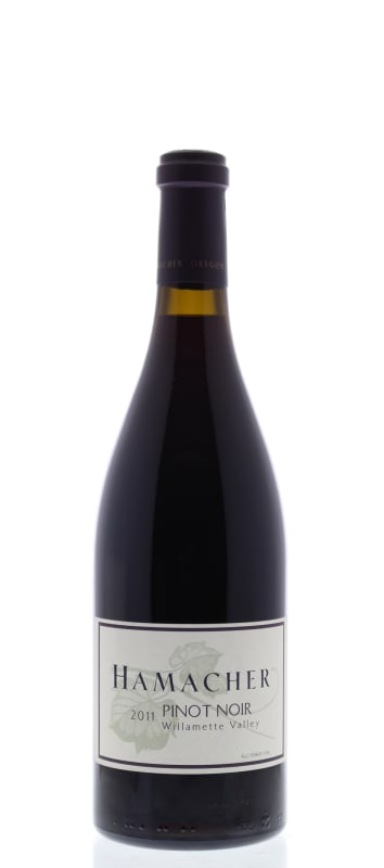 Hamacher Wines Pinot Noir 2011 Front Bottle Shot