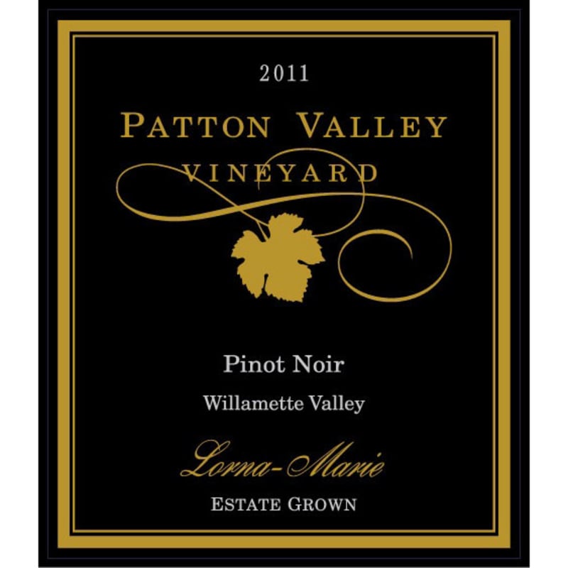 Patton Valley Lorna-Marie Pinot Noir 2011 Front Label
