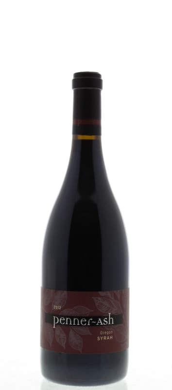 Penner-Ash Oregon Syrah 2012 Front Bottle Shot