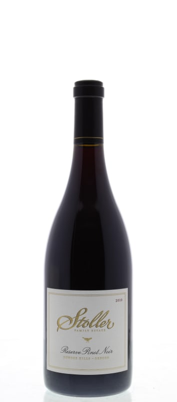 Stoller Reserve Pinot Noir 2010 Front Bottle Shot