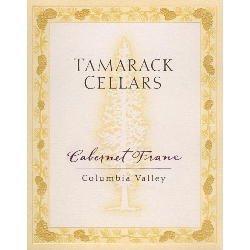 Tamarack Cellars Cabernet Franc 2012 Front Label