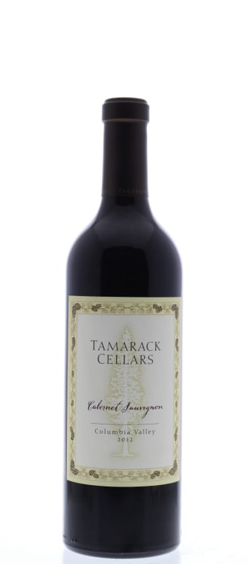 Tamarack Cellars Cabernet Sauvignon 2012 Front Bottle Shot