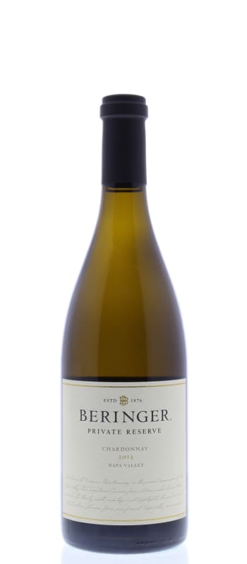Beringer Private Reserve Chardonnay 2013 Front Bottle Shot