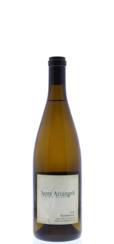 Sante Arcangeli Split Rail Vineyard Chardonnay 2013 Front Bottle Shot