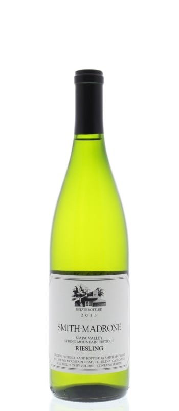Smith Madrone Riesling 2013 Front Bottle Shot
