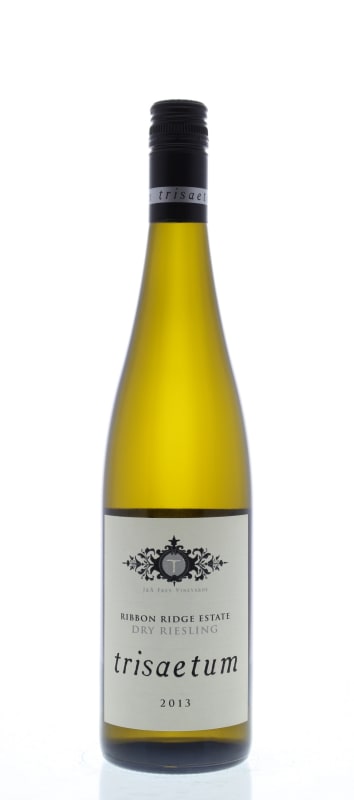 Trisaetum Ribbon Ridge Estate Dry Riesling 2013 Front Bottle Shot