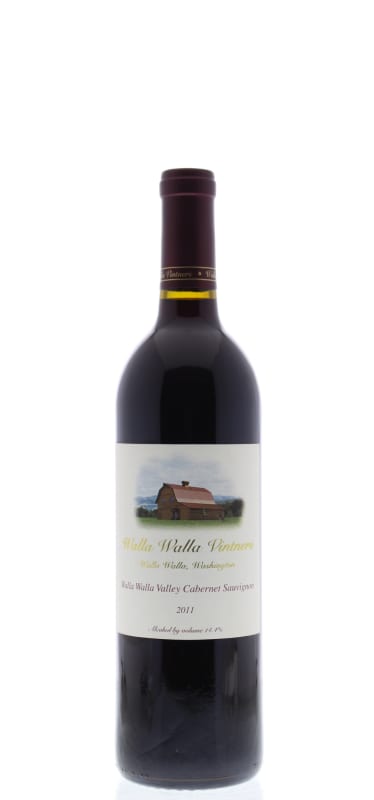 Walla Walla Vintners Cabernet Sauvignon 2011 Front Bottle Shot