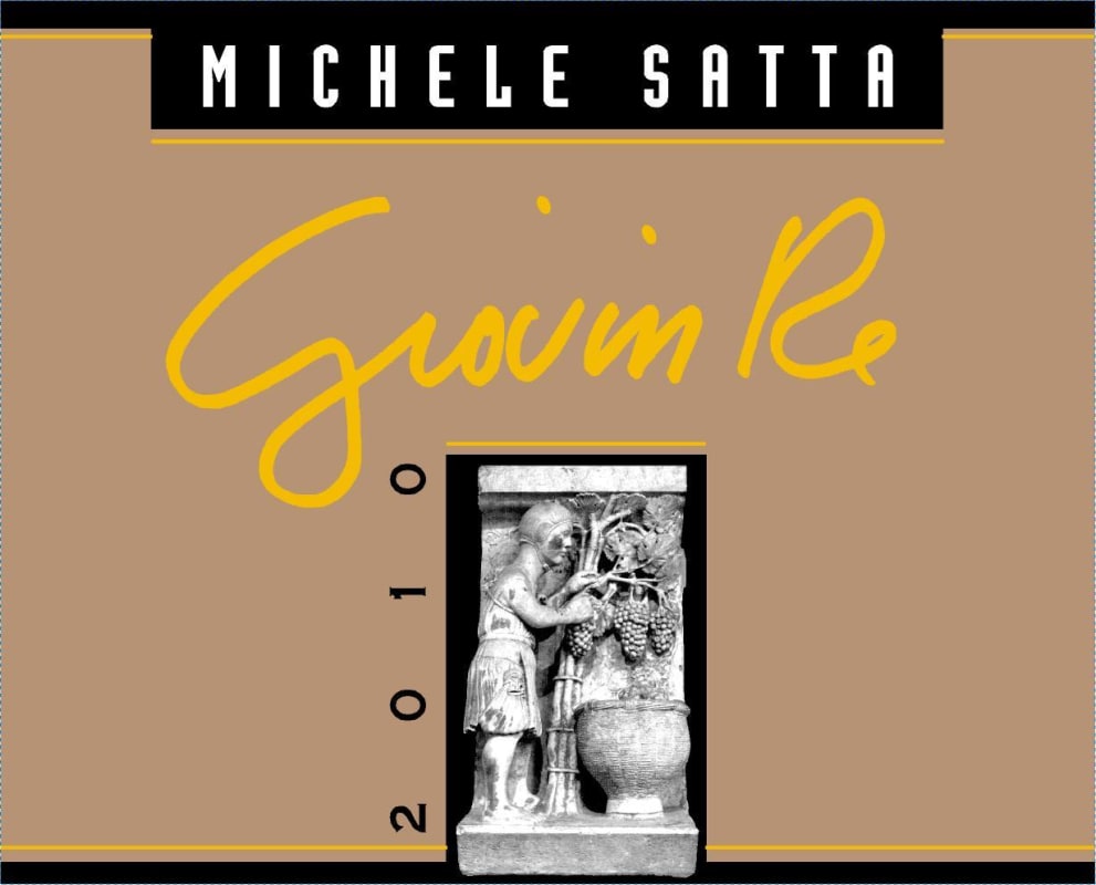 Michele Satta Giovin Re Viognier 2010 Front Label