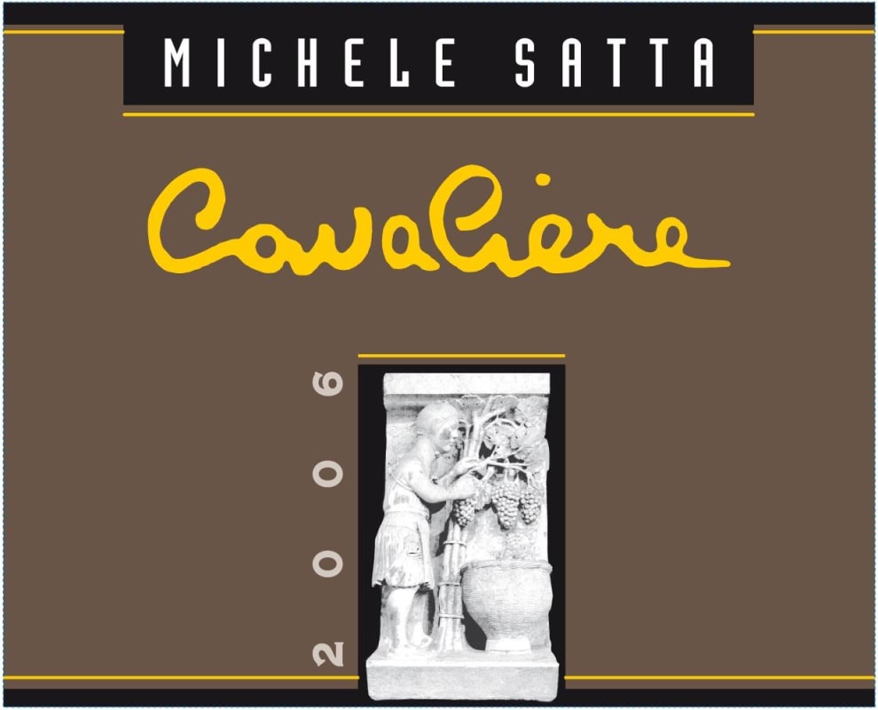 Michele Satta Cavaliere Toscana 2006 Front Label