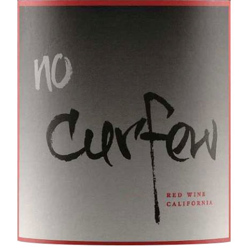 No Curfew by Amici Red Blend 2011 Front Label