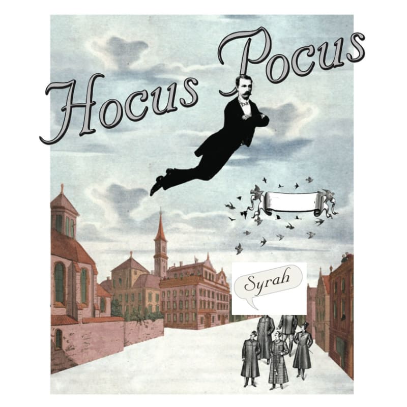 Black Sheep Finds Hocus Pocus Syrah 2012 Front Label