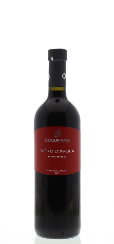 Cusumano Nero d'Avola 2014 Front Bottle Shot