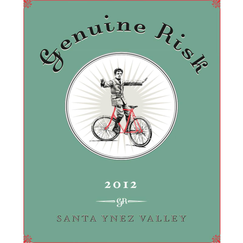 Black Sheep Finds Genuine Risk Bordeaux Red Blend 2012 Front Label