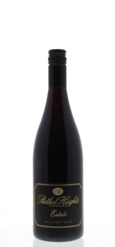 Bethel Heights Estate Pinot Noir 2012 Front Bottle Shot