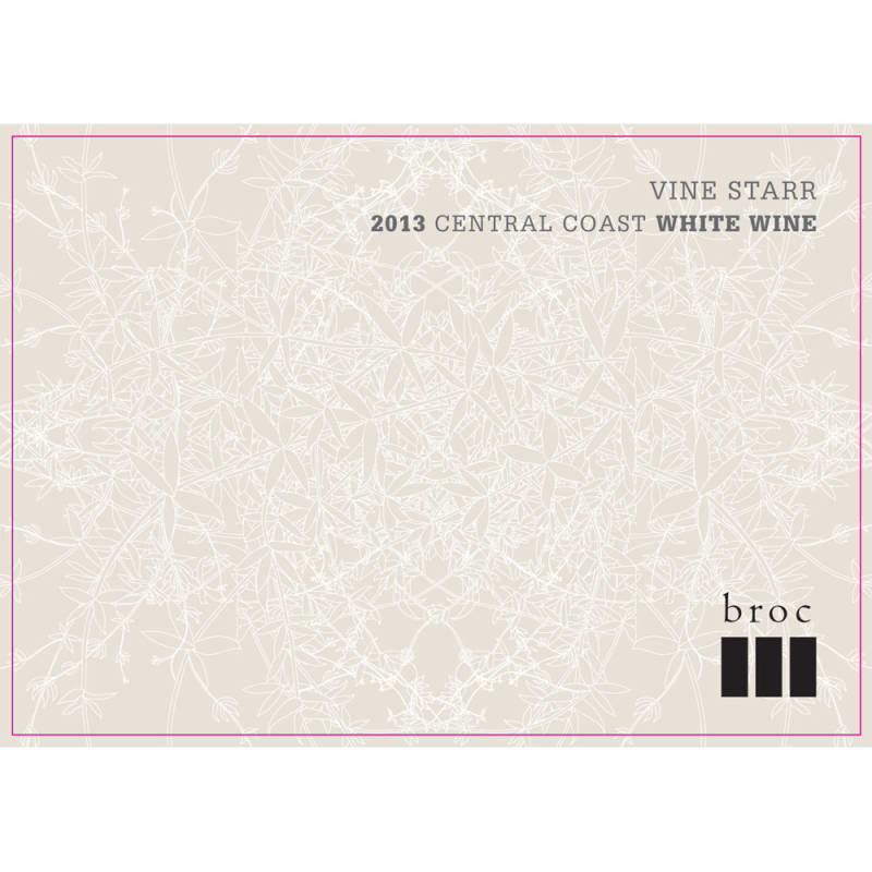 Broc Cellars Vine Starr Grenache Blanc 2013 Front Label