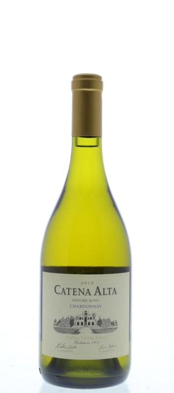 Catena Alta Chardonnay 2013 Front Bottle Shot