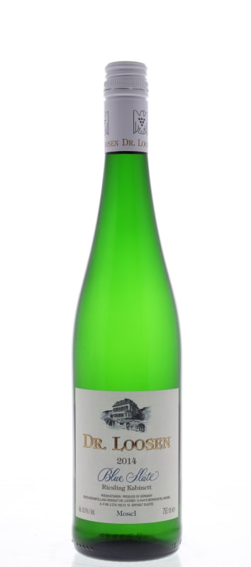 Dr. Loosen Blue Slate Riesling Kabinett 2014 Front Bottle Shot