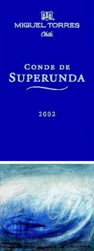 Miguel Torres Conde de Superunda 2002 Front Label