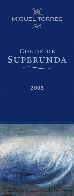 Miguel Torres Conde de Superunda 2003 Front Label