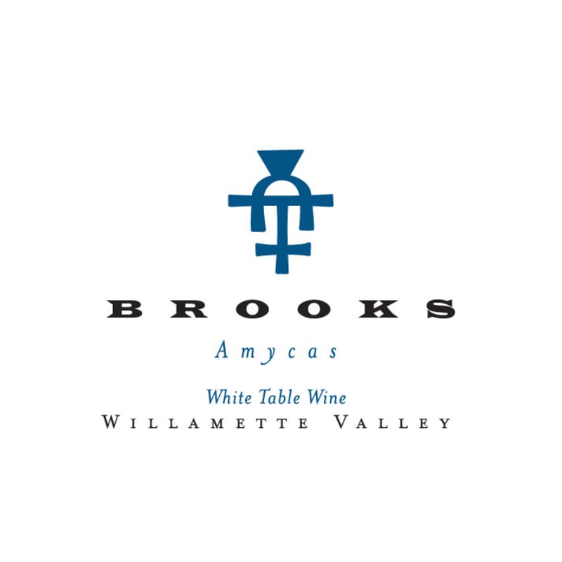 Brooks Amycas White Blend 2013 Front Label