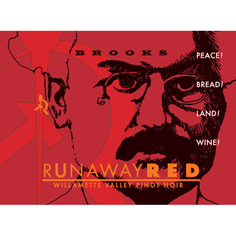 Brooks Runaway Red Pinot Noir 2012 Front Label