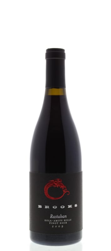 Brooks Rastaban Pinot Noir 2009 Front Bottle Shot