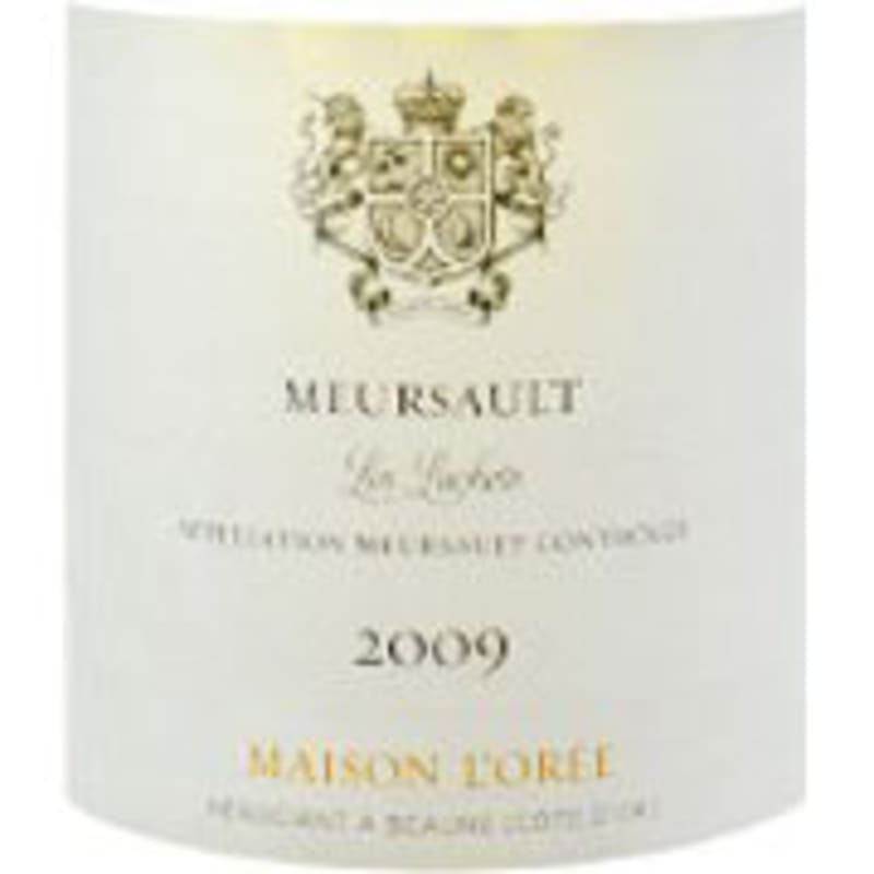 Maison L'Oree Meursault Les Luchets 2009 Front Label