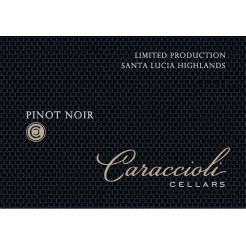Caraccioli Cellars Santa Lucia Highlands Estate Pinot Noir 2010 Front Label