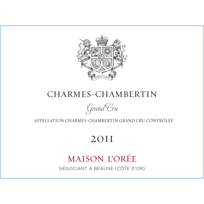 Maison L'Oree Charmes-Chambertin 2011 Front Label