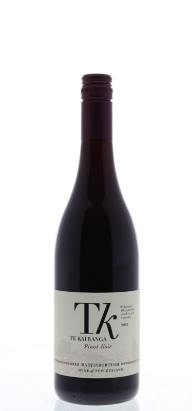 Te Kairanga Pinot Noir 2013 Front Bottle Shot