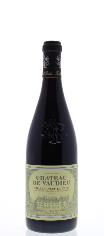 Chateau de Vaudieu Chateauneuf-du-Pape 2010 Front Bottle Shot