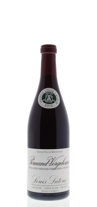 Louis Latour Pernand-Vergelesses Rouge 2012 Front Bottle Shot