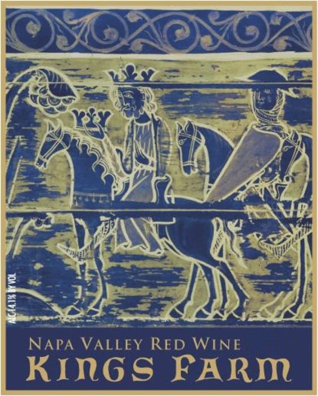 Kongsgaard Kings Farm Red 2010 Front Label