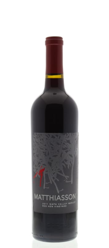 Matthiasson Red Hen Vineyard Merlot 2011 Front Bottle Shot