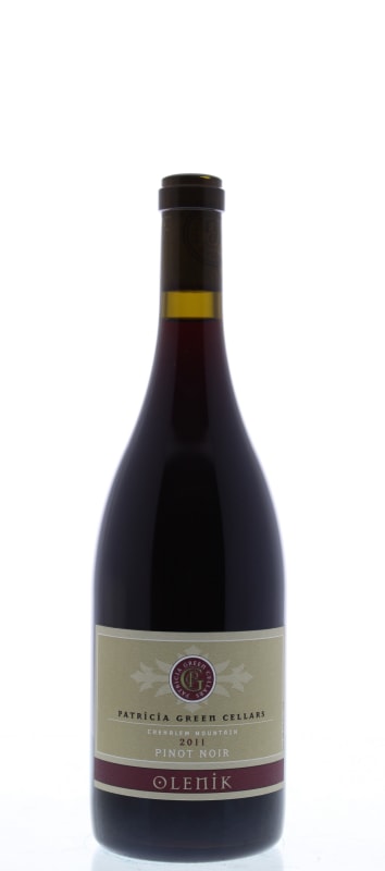 Patricia Green Olenik Pinot Noir 2011 Front Bottle Shot