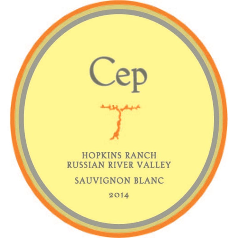 Cep Hopkins Ranch Sauvignon Blanc 2014 Front Label