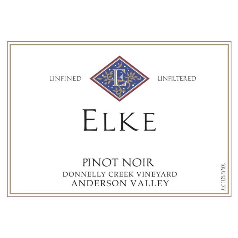 Elke Blue Diamond Donnelly Creek Pinot Noir 2010 Front Label