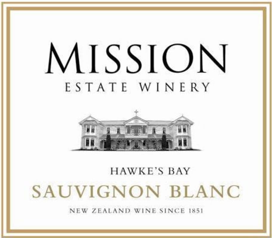 Mission Estate Sauvignon Blanc 2016 Front Label