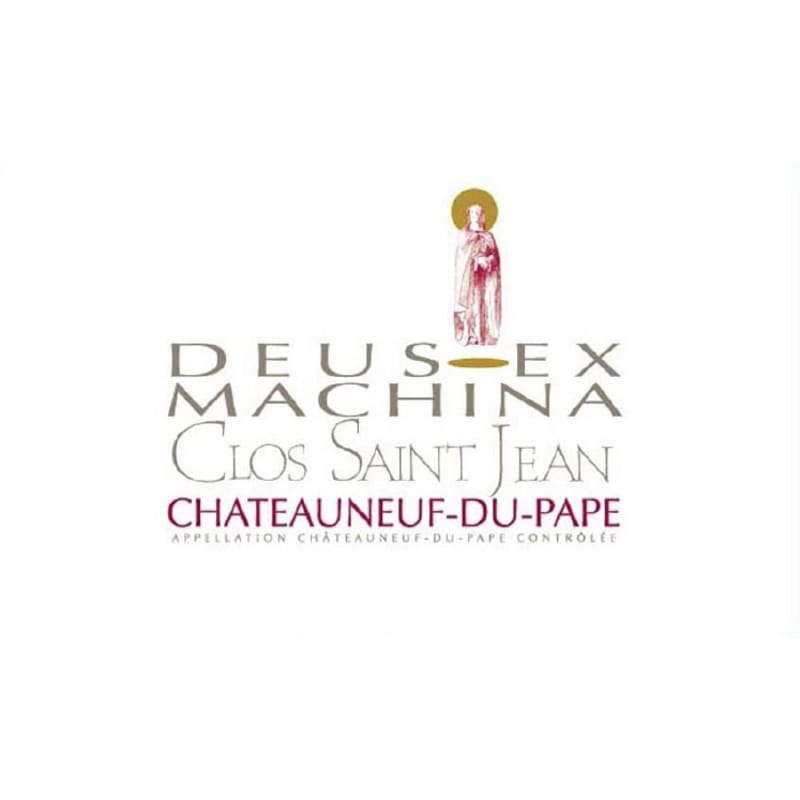 Clos Saint Jean Chateauneuf-du-Pape Deus Ex Machina (1.5 Liter Magnum) 2011 Front Label